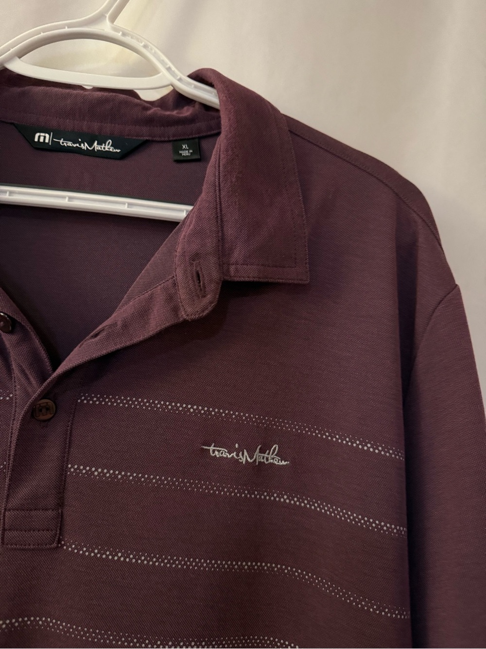 TRAVIS MATHEW Hangover Cure Golf Polo Shirt Size XL - Picture 7 of 7